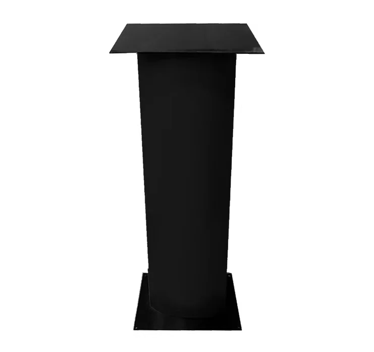 Pedestal em aço para mapa tátil, Kronos Acessibilidade