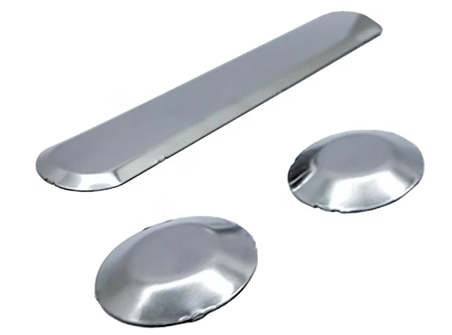 Elemento Tátil Inox Kronos Acessibilidade